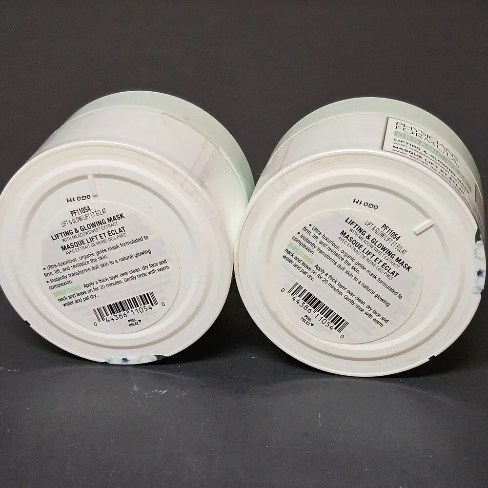 Physicians Formula Organic Wear Lifting Glowing Beauty Mask New Lot of 2 1.7oz